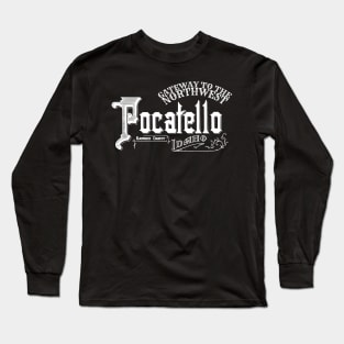 Vintage Pocatello, ID Long Sleeve T-Shirt